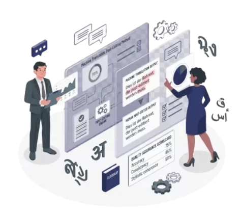 Machine Translation Post Editing